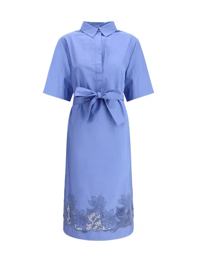 P.A.R.O.S.H TUNIC DRESS WITH EMBROIDERY