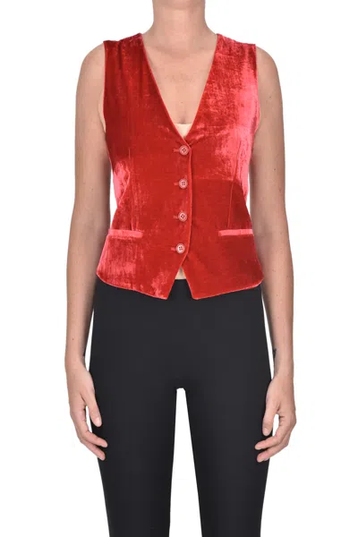 P.A.R.O.S.H VELVET GILET