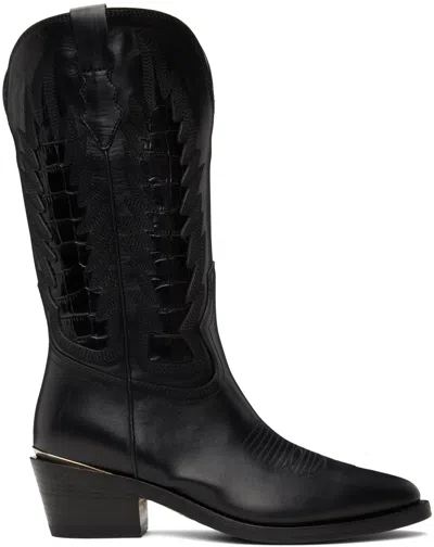PARTLOW BLACK WHITNEY BOOTS