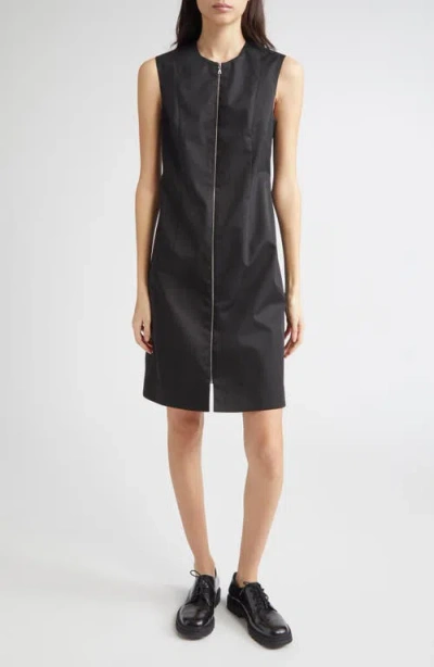 PARTOW PARTOW BROOKE FULL ZIP SLEEVELESS DRESS