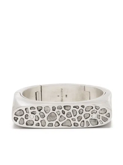 PARTS OF FOUR DIAMOND-ENCRUSTED BRACELET