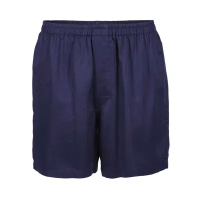 PASITHEA SLEEP BLUE MEN'S BAMBOO LYOCELL BOXER SHORT - INDIGO - TWO PACK