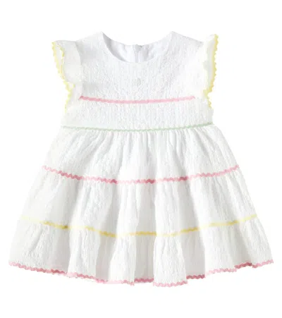 PATACHOU BABY RUFFLED COTTON DRESS