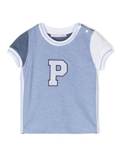 PATACHOU COLOUR-BLOCK VARSITY T-SHIRT