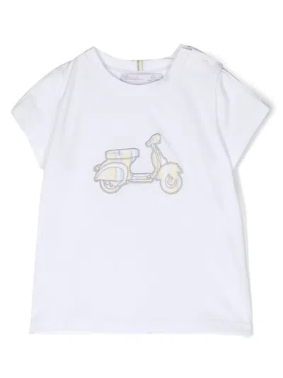 PATACHOU MOTORCYCLE-PATCH T-SHIRT