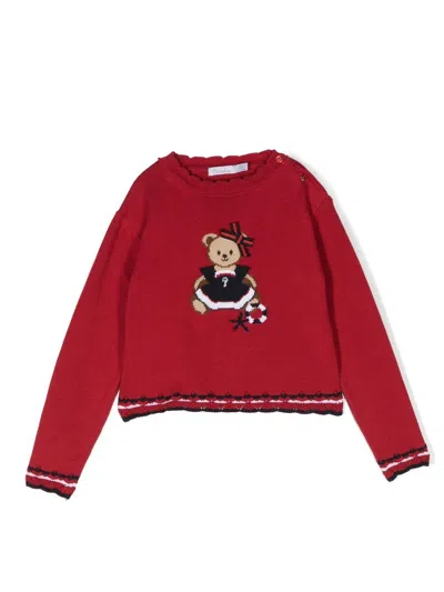 PATACHOU PATTERNED INTARSIA-KNIT JUMPER