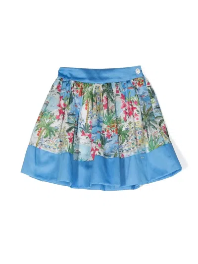 PATACHOU SEA LIBERTY VOILE SKIRT