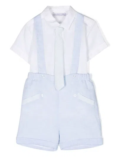PATACHOU SHORT-SLEEVED LINEN SHORT SET