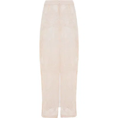 PATBO PATBO JOY LACE MIDI SKIRT