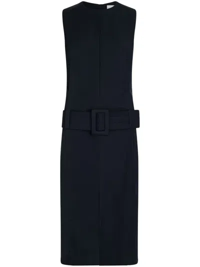 PATOU BELTED MIDI DRESS