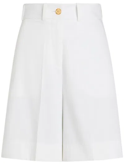 PATOU GABARDINE BERMUDA SHORTS