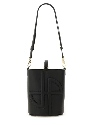 PATOU PATOU LEATHER BUCKET BAG