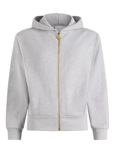 PATOU ORGANIC-COTTON ZIP HOODIE