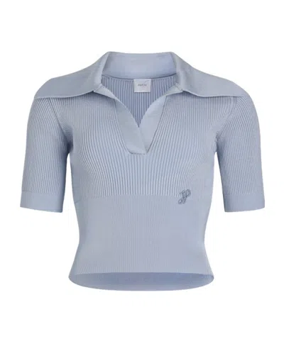 PATOU KNITTED POLO SHIRT