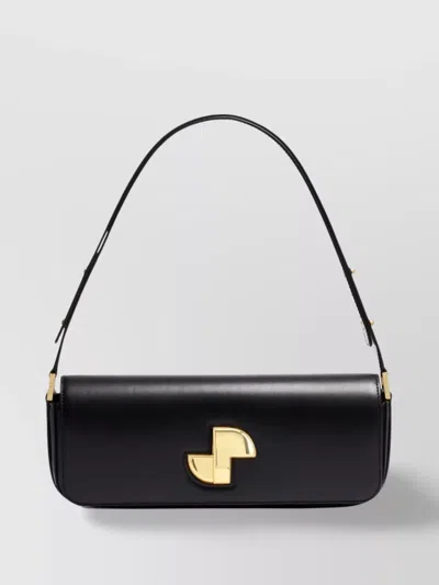 PATOU SHOULDER BAG WITH STRUCTURED SILHOUETTE AND ADJUSTABLE STRAP