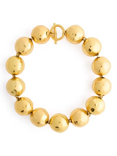 PATOU SPHERE HAMMERED NECKLACE