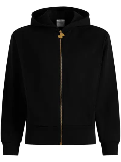 PATOU ZIP-UP ORGANIC COTTON HOODIE