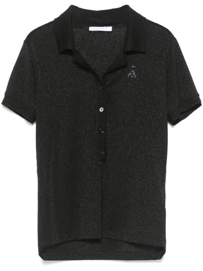 PATRIZIA PEPE ESSENTIAL KNIT SHIRT