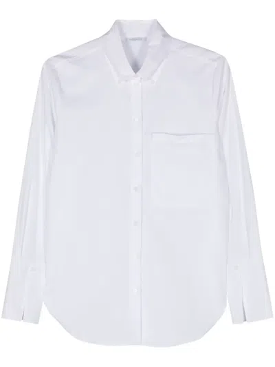 PATRIZIA PEPE FLY-PRINT COTTON SHIRT