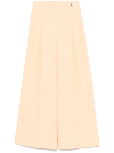 PATRIZIA PEPE PLEAT-DETAILED TROUSERS