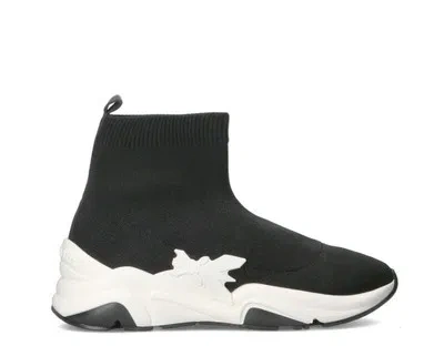 PATRIZIA PEPE SHUHE PATRIZIA PEPE FRAU SNEAKERS TRENDY NERO STOFF 2V9673A5B2-K103