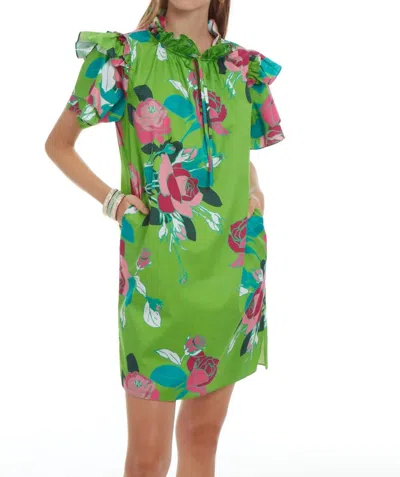 PATTY KIM ST. MARTIN DRESS IN CALYPSO ROSE