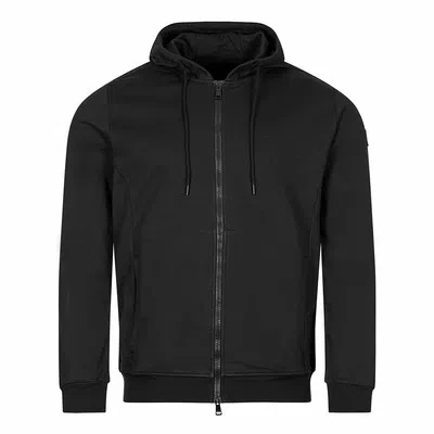 PAUL & SHARK PAUL AND SHARK MIT KAPUZE REISSVERSCHLUSS SWEATSHIRT - SCHWARZ