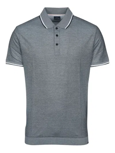 PAUL & SHARK WOOL SHORT-SLEEVE POLO SHIRT