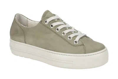 PAUL GREEN PAUL GREEN 4790 DAMENSCHUHE - HALBSCHUHE - SNEAKER GRÜN NEU