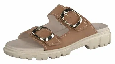 PAUL GREEN PAUL GREEN 7972 00 DAMEN PANTOLETTE BRAUN (SISAL)