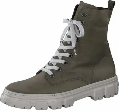 PAUL GREEN PAUL GREEN 9970 009 DAMEN SCHNÜRBOOTIE GRÜN (OLIV)
