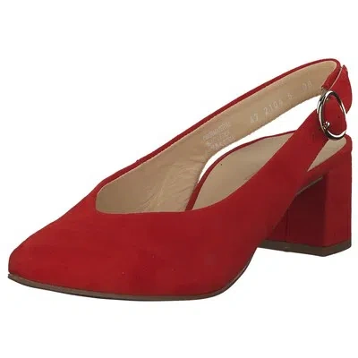 PAUL GREEN PAUL GREEN DAMEN SANDALEN PANTOLETTEN SOMMER 7503-024 ROT NEU