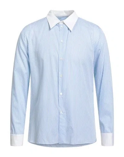 PAUL & JOE PAUL & JOE MAN SHIRT LIGHT BLUE SIZE XL COTTON