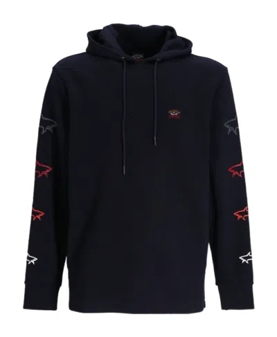 PAUL & SHARK HOODED LONG-SLEEVED SWEATER