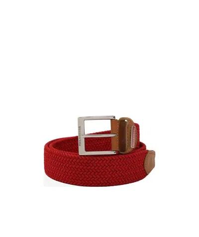 PAUL & SHARK LOGO BELT