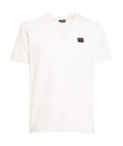PAUL & SHARK LOGO DECAL T-SHIRT