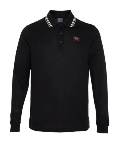 PAUL & SHARK LOGO DETAILS POLO SHIRT