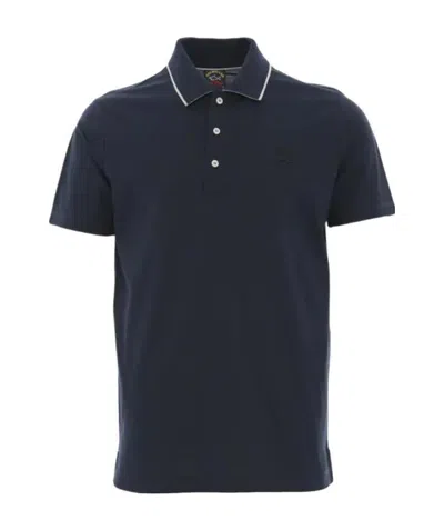 PAUL & SHARK LOGO DETAILS POLO SHIRT