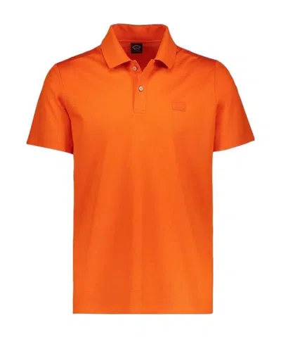 PAUL & SHARK LOGO DETAILS POLO SHIRT