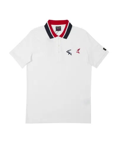 PAUL & SHARK LOGO DETAILS POLO SHIRT