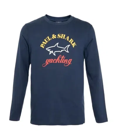 PAUL & SHARK LOGO DETAILS T-SHIRT