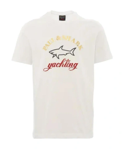 PAUL & SHARK LOGO DETAILS T-SHIRT