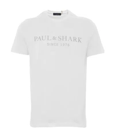PAUL & SHARK LOGO DETAILS T-SHIRT