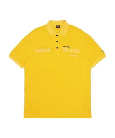 PAUL & SHARK LOGO EMBROIDERED POLO SHIRT