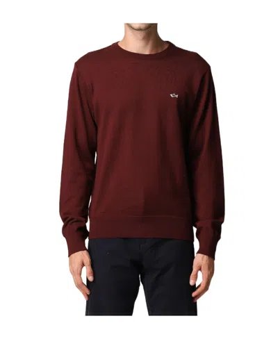 PAUL & SHARK LOGO EMBROIDERED PULLOVER