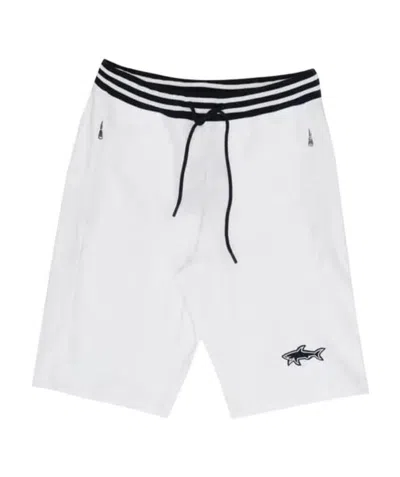 PAUL & SHARK LOGO EMBROIDERED SHORTS