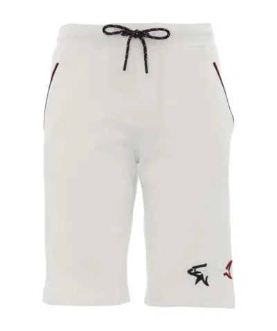 PAUL & SHARK LOGO EMBROIDERED SHORTS