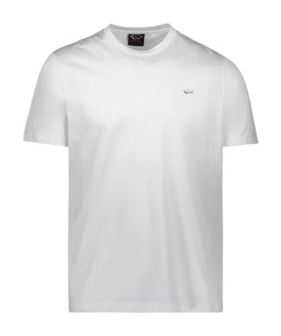 PAUL & SHARK LOGO EMBROIDERED T-SHIRT