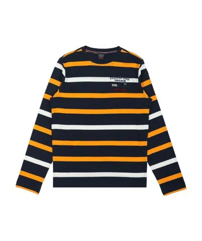 PAUL & SHARK LOGO LONG-SLEEVED T-SHIRT