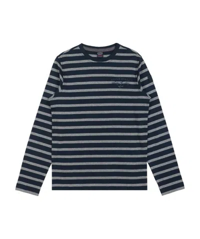 PAUL & SHARK LOGO LONG-SLEEVED T-SHIRT